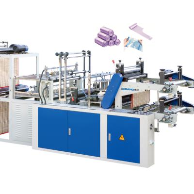 China Garment Shops Bio Garbage Degradable Recycled Plastic T Shirt Bag Making Machine for sale