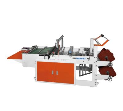 中国 Garment Shops Heat Cutting Bottom Seal Bag Making Machine High Speed ​​Heat Seal Bag Making 販売のため