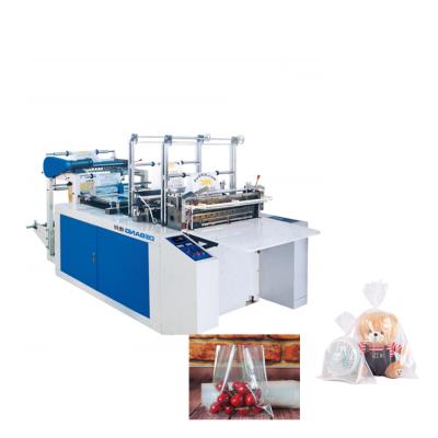 China Garment Shops PE Polythene Biodegradable Garbage Plastic Flat Bag Making Machine en venta