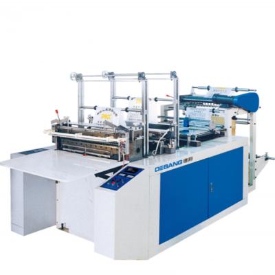 중국 Garment Shops Factory Direct Sales Heat Sealing Cold Break Bottom Sealing Bag Making Machine 판매용