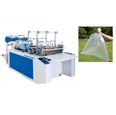 China Garment Shops CE Certificated 4 Line Hot Cut Plastic Bag Making Machine For Strong Vest Bags en venta