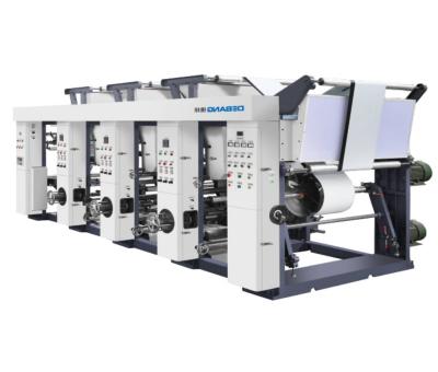 中国 Garment shops support customization rotogravure gravure printing machine to print roll plastic film 販売のため