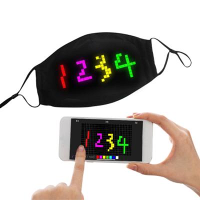 China PVC High Brightness Diy Led Mask For Halloween for sale