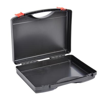 China Protective Durable Equipment Foam With Hard Black Plasticbriefcase Small Portable Carrying Case for sale