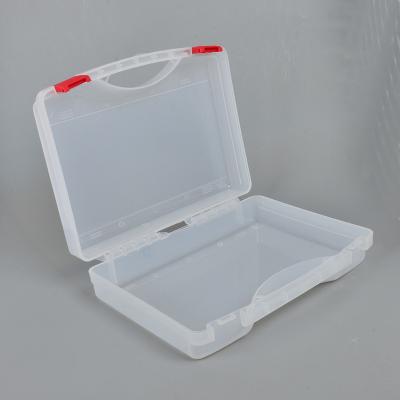 China Lightweight hard transparent plastic tool case for sale