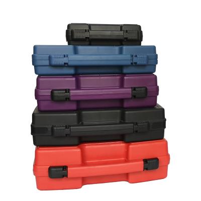 China New Design Fashionable Durable Flip Lock Hard Plastic pp Hardshell Tool Case Industrial Instrument Case Foam Insert Case With Hinge for sale