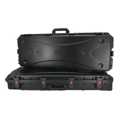 China New Shenzhen Universal Factory Long Box Packing Army Carrying Case Military Waterproof Case Model Plastic Gun Case For Rifles for sale