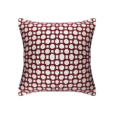 China Wholesale Jacquard Lattice Pillow Covers Woven Cushion Cover Sofa Decorative Pillow Case Cushion Cover for sale