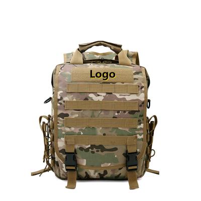 China Large capacity multifunctional outdoor military fan backpack anti-theft men's army camouflage tactical backpack for sale