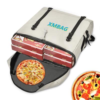 China Fashion Insulated Pizza Backpack Delivery Food Thermal Bag Customize Logo Food Delivery Cooler Backpack Bags for sale