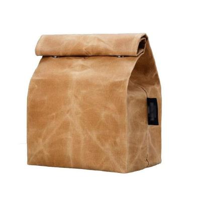 China Cheap Waterproof Custom Thermal Bag Outdoor Canvas Portable Lunch Meal Bag for sale