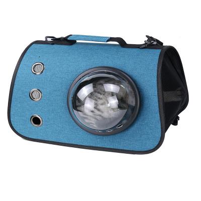 China Waterproof Pet Take Out Box One Shoulder Portable Air Travel Bag Diagonal Space Capsule Cat Bag Dog Bag for sale