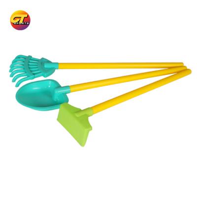 China Outdoor Sports Toys Kids Play Shovel Rake Tools Sand Beach Toys for sale