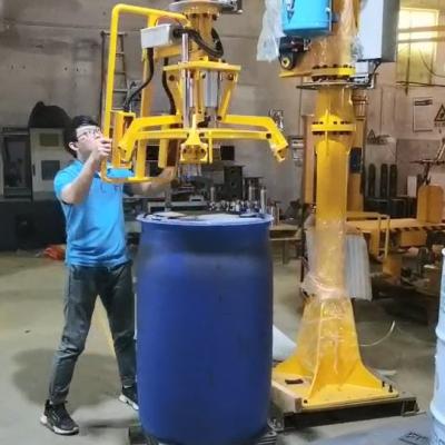 China Wheel Hub Gantry Crane Hoist Elevator Articulated Arm Industrial Robot Manipulator Lifting Large Drums Barrel Bucket Bucket for sale