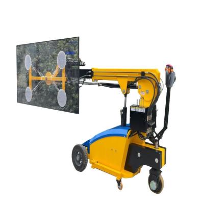 China Movable installation building robot for lifting glass remote glazing robot installing vacuum glass lifter for marble and stone solar panel for sale