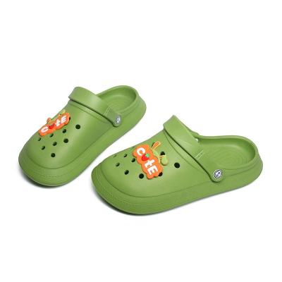 China New Plush Fashion Trend Crogs Luxury Women Men Luxury Women's Non-Slip Unique Casual Wear Beach Slippers Around Unisex Other Heeled Sandals Garden Shoes for sale