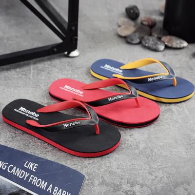 China 2022 Anti-odor Summer Trend Korean Sandals Indoor And Home Beach Outdoor Slippers Leisure Flip Flops for sale