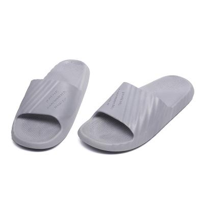 China 2022 Fashion Trend Slide For Man PVC Indoor Sandals Custom Rubber Slide Slipper Designer Supplier Chinelo Colors Logo Print Men Embossed Slide for sale