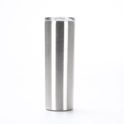 China Sustainable 20OZ Portable Thermos Cup Stainless Steel Straight Barrel Straight Car Mug for sale