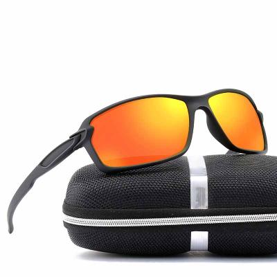 China Sports sunglasses 2021 fashionable sports polarized UV driving sunglasses men's 100% fishing protection cycling sunglasses for sale