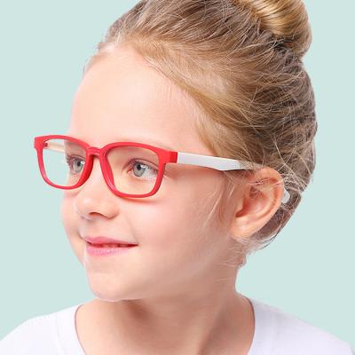 China For Reading Glasses 2021 Newest Cute Blue Light Blocking Glasses Kids Eye Protection Safety Glasses for sale