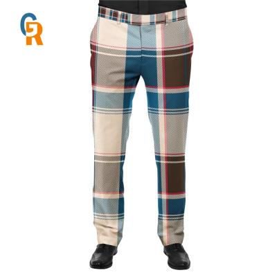 China Anti-wrinkle long pants high quality printing nylon trackpants for sale