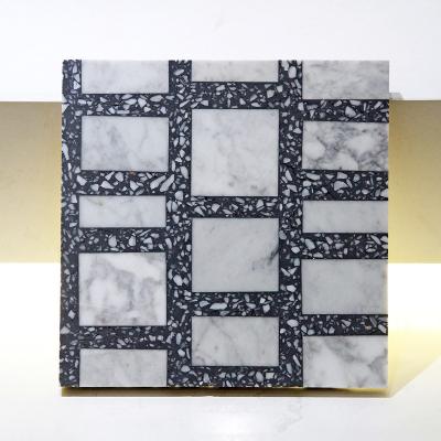 China Modern Factory Price Inorganic Terrazzo Slab GM-P-M006 Mosaic Terrazzo Stone Table Terrazzo Countertops for sale