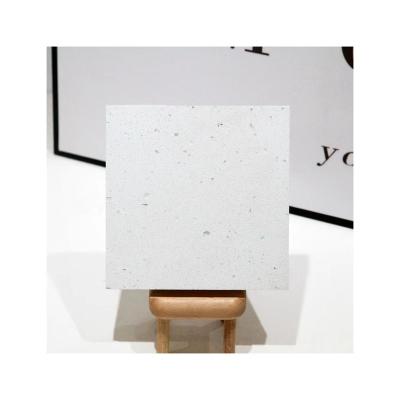 China Modern High Quality White Series GM-P-W001 light white Customized Inorganic Terrazzo Tile Terrazzo Floor Tile Terrazzo Slab for Wall for sale