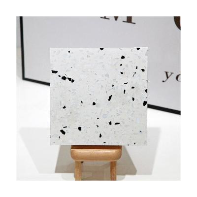 China Modern Hot Sales White Series GM-P-W004 with Customized Inorganic Terrazzo Tile Terrazzo Slab for Floor and Wall Terrazzo Table for sale