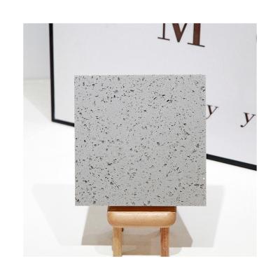 China Modern Hot Sales Outdoor And Indoor Floor Wall Inorganic Terrazzo Grey Series GM-P-G008 Light Grey Terrazzo Tile Terrazzo Slab for sale