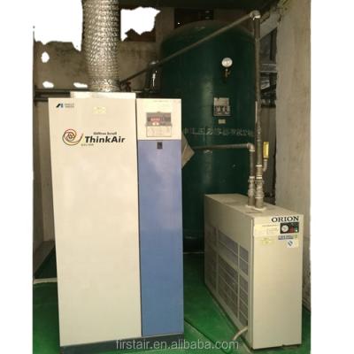 China Japanese Oil Free Scroll Air Compressor Oil Free Scroll 15kw For Hospital Lab for sale