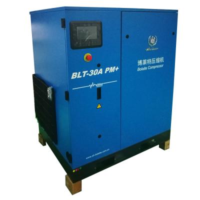 China Factory Supply Lubricated 22KW Direct Cost Effective Energy Efficient No Duty Cycle Screw Air Compressor for sale