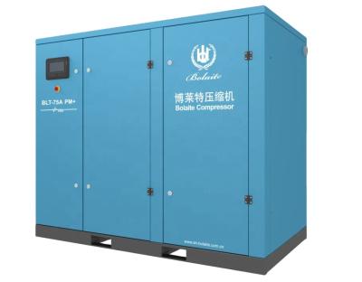 China Atlas Copco Bolaite Oil Lubricated Industrial Screw Air Compressor 45kw 55kw 10m3/min BLT-75AG for sale