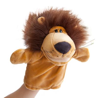 China Baby Animal Cute Hand Puppet Stuffed Plush Soft Shape Novelty Toy for sale