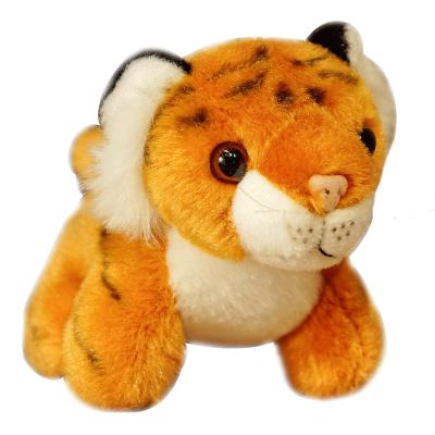 China Promotion Tiger Doll Plush Keychain Small Soft Pendant Toy Children Girl Gift for sale