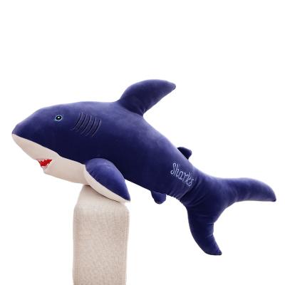 China Kids Gift Shark and Dolphin Stuffed Pillow Hug Cushion Plush Bedding Sofa Toy for sale