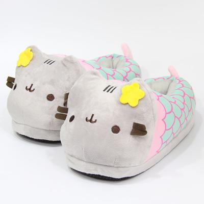 China The Other New Pink Butterfly Plush Slipper for sale