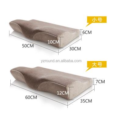 China Hot Selling Anti-Snore White Space Foam Sponge Memory Pillows for sale