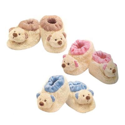 China Eco-friendly Exquisite Soft Plush Animal Head Toy Art Baby Shoes for sale