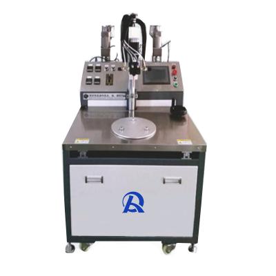 China Building Material Stores Glue Machine Semi Automatic Glue Dispenser Machine Air Filter Potting Dispensing Machine for sale