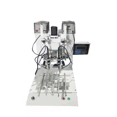 China LED pcbs led lights pcb soldering machine cables two heads pcb soldering machine for sale