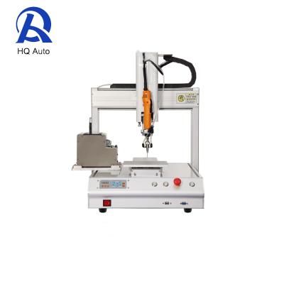 China 3C customized automatic desktop double head lock screw machine with robot offer power support factory screwing robot for sale