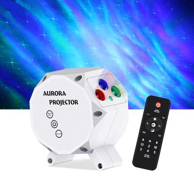 China Amazon Best Seller Modern Star Projector Alexa and Google Helper Support Aurora Projector Night Light for sale