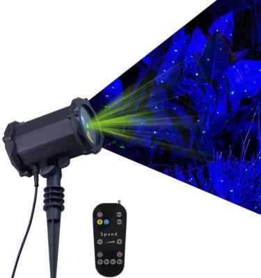 China Firefly Vivid Dots and Blue Nebula Earth Clod Background Firefly Garden Lights Star Projector Laser Christmas Lights for sale