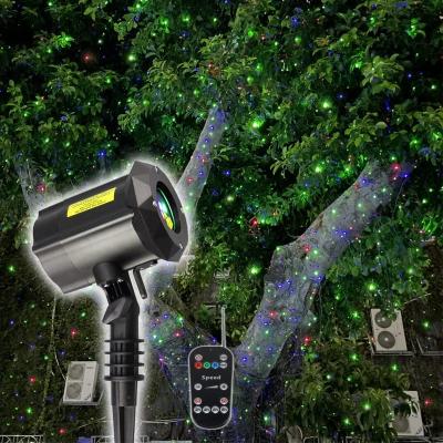 China Theme Park Garden Lights Moving Laser Christmas Lights Firefly Star Projector for sale