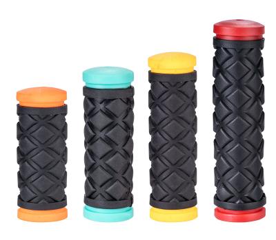 China Mountain Bikes Bike Anti-Slip Rubber Parts PVC MTB Mountain Road Bike Grips Outdoor Locking Bicycle Handlebar Grips Kids Bike Grips for sale