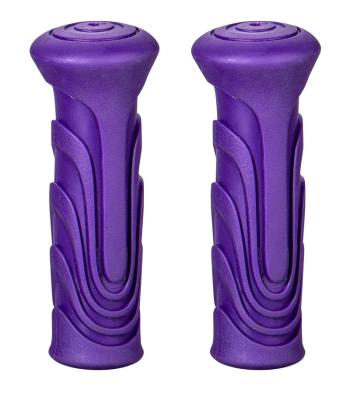 China Mountain Bikes Bike Anti-Slip Rubber Parts PVC MTB Mountain Road Bike Grips Outdoor Locking Bicycle Handlebar Grips Kids Bike Grips for sale