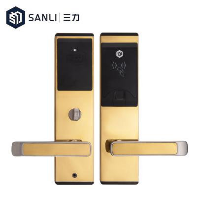 China 304 Stainless Steel Sliding Door Mortise Smart Lock Apartment Biometric Glass Wireless Door Lock for sale