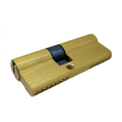 China European High Security Euro Profile Double Open Door Lock Cylinder 60mm~120mm Solid Brass Mortise Brass for sale