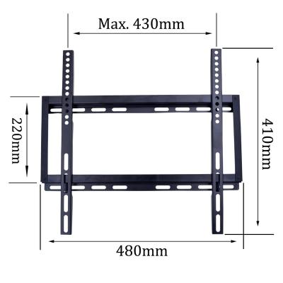 China One-Piece Wall Plate TV BRACKET PARTS FIXED BRACKET For 26-55 Inch PLASMA LED LCD VESA 400x400 Ultra Slim Flat Panel TV Load Capacity Up To 50K 3DTV for sale